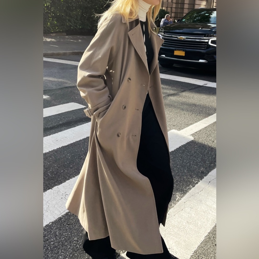 Oak + fort trench coat
